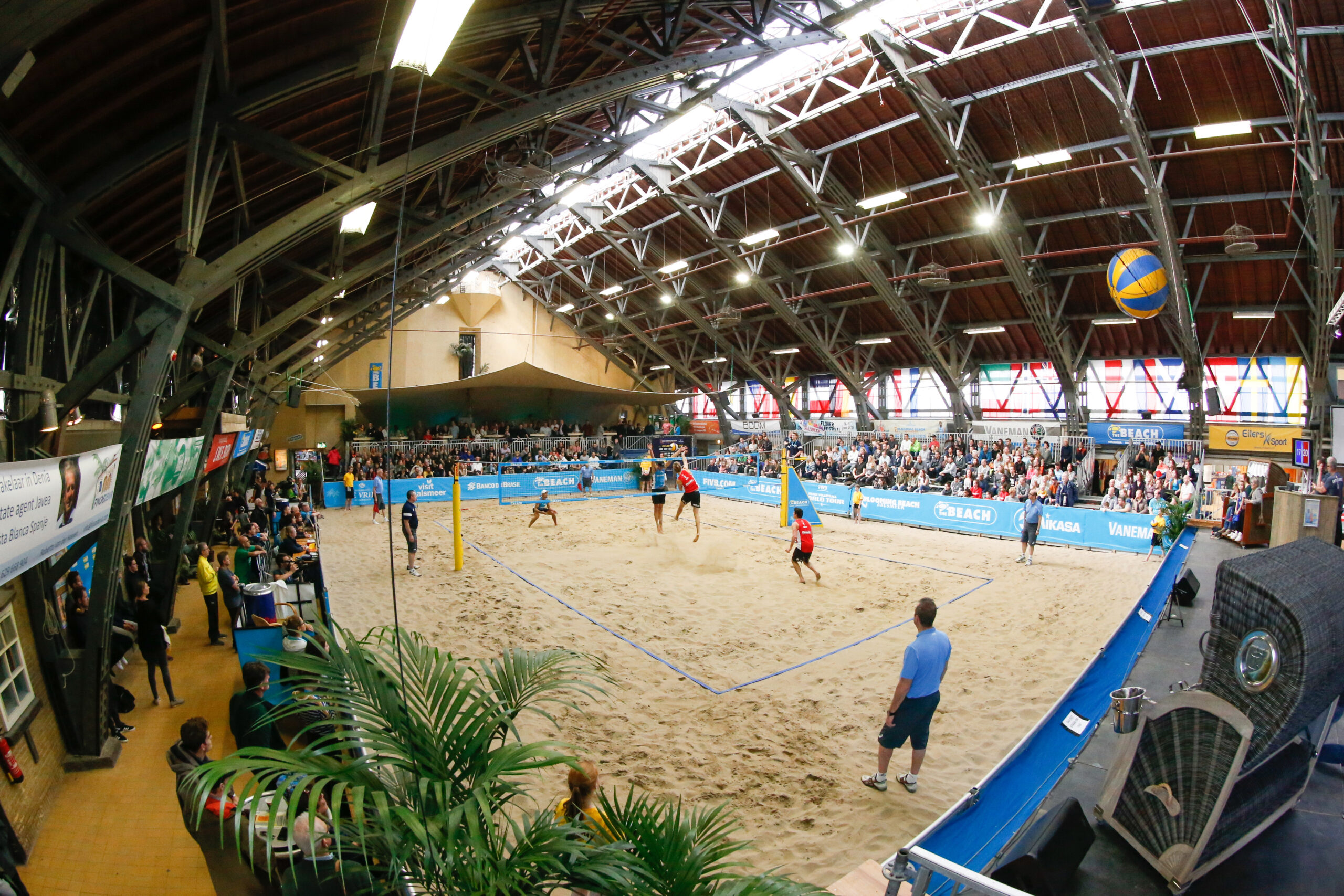 20180318 NED: FIVB WT Blooming Beach Aalsmeer 2018: Aalsmeer Overview The Beach Aalsmeer, The Netherlands ©2018- Pim Waslander Photography